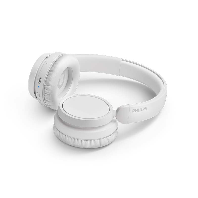 Philips TAH5209 Bluetooth Over Ear Headphones - White - White