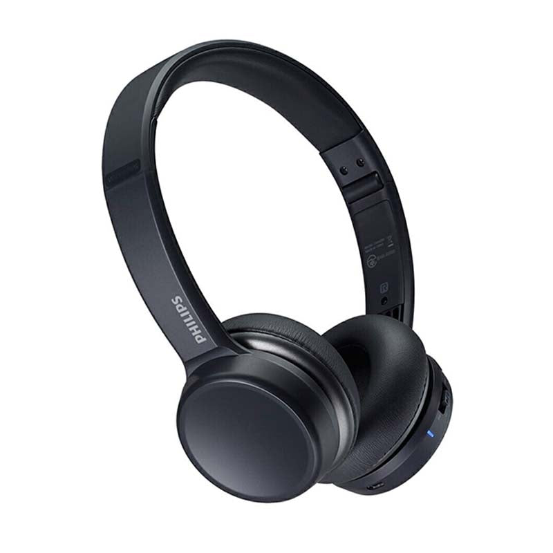 Philips TAH5255 Bluetooth On Ear Headphones with Mic - Black - Black