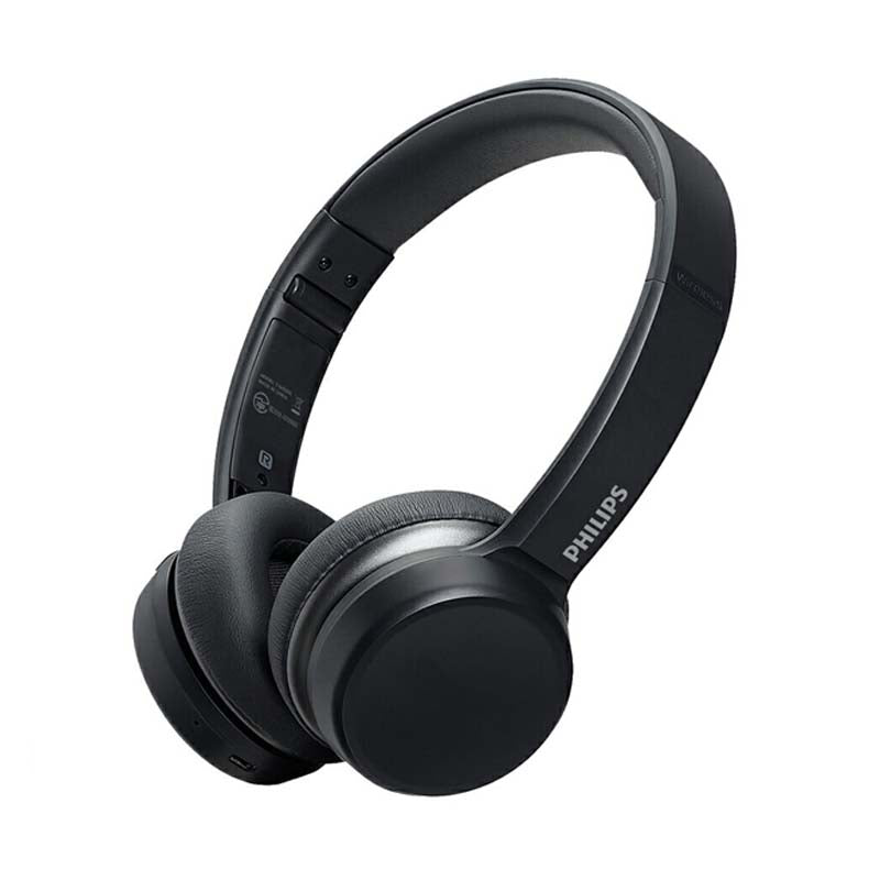 Philips TAH5255 Bluetooth On Ear Headphones with Mic - Black - Black