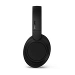 Philips TAH6509 Bluetooth Over Ear Active Noise Cancelling Headphones - Black - Black
