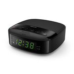 Philips TAR3205 Digital FM Clock Radio - Black - Black