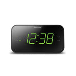 Philips TAR3306 Big Display FM Clock Radio - Black - Black