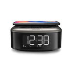 Philips TAR7606 Clock Radio With Qi Charging Pad - Black - Black