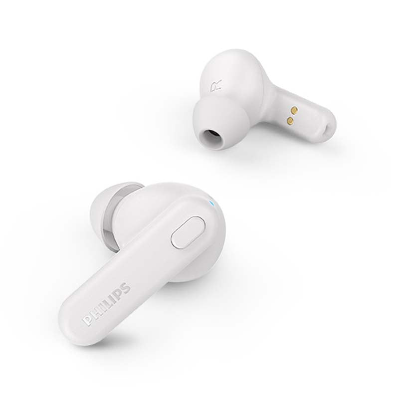 Philips TAT1108 True Wireless In Ear Earbuds - White - White