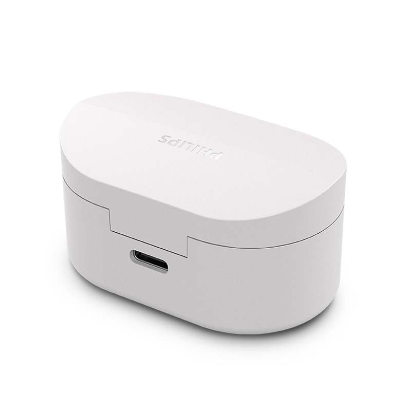 Philips TAT1108 True Wireless In Ear Earbuds - White - White