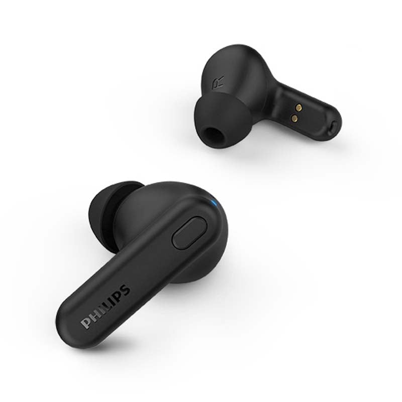 Phillips TAT1108 True Wireless In-Ear Earphones - Black - Black