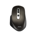 Port Connect Bluetooth Wireless & Rechargeable Executive Mouse Black