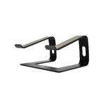Port Connect Ergonomic Aluminium Notebook Stand - Black - Black