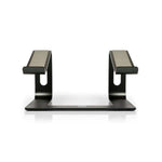 Port Connect Ergonomic Aluminium Notebook Stand - Black - Black