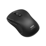 Port Connect Essential Bluetooth Wireless Rechargeable Mouse - Black - Black