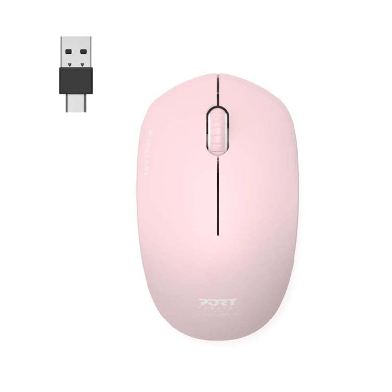 Port Connect MOUSE COLLECTION II WIRELESS Blush - Pink