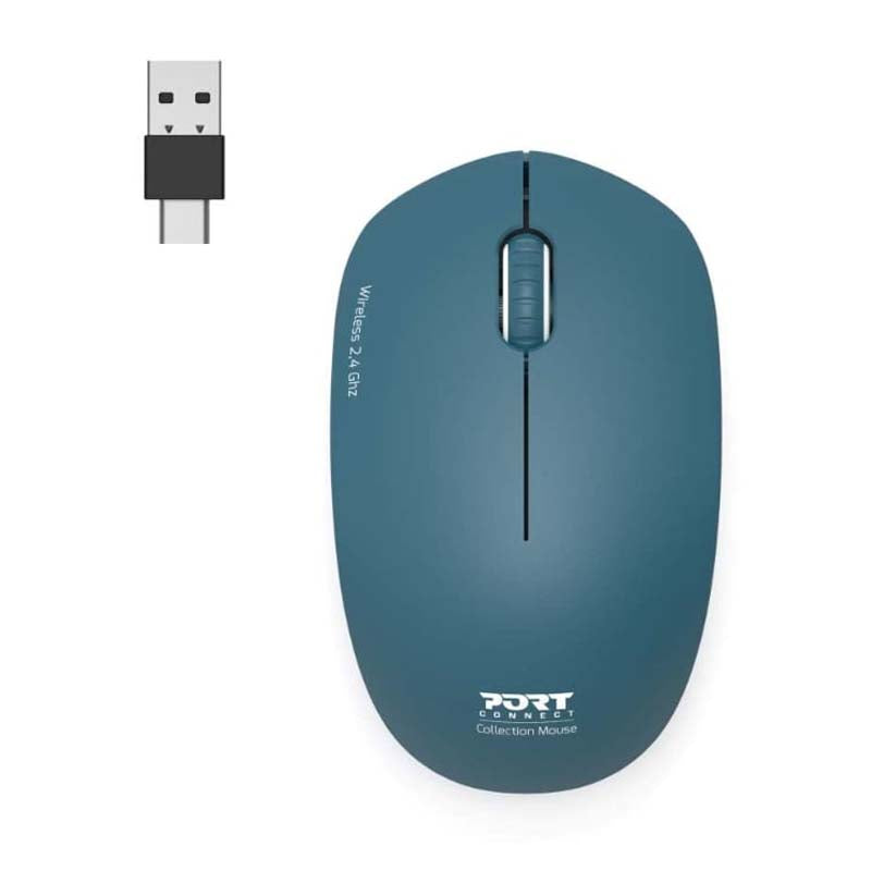 Port Connect MOUSE COLLECTION II WIRELESS Saphir - Blue