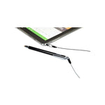 Port Connect Stylus Pen with 40cm Fabric Cable - Black - Black