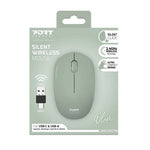 Port Connect Wireless Mouse - Olive - Green