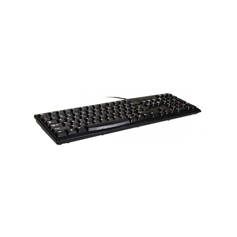Port Design Combo Wired Mouse and Keyboard - Black - Black