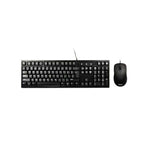 Port Design Combo Wired Mouse and Keyboard - Black - Black