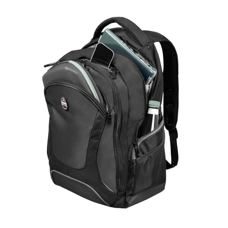 Port Designs Courchevel 15.6 inch Backpack - Black - Black