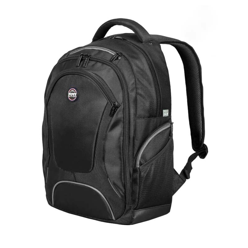 Port Designs Courchevel 15.6 inch Backpack - Black - Black