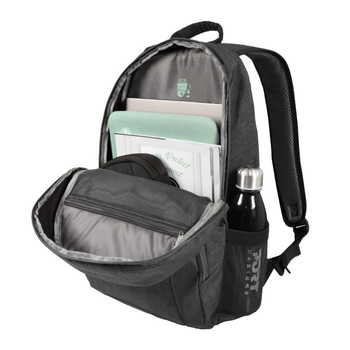 Port Designs Houston II ECO 15.6’’ Laptop Backpack - Black