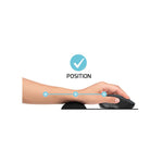 Port Ergonomic Gel Mouse Pad - Black - Black