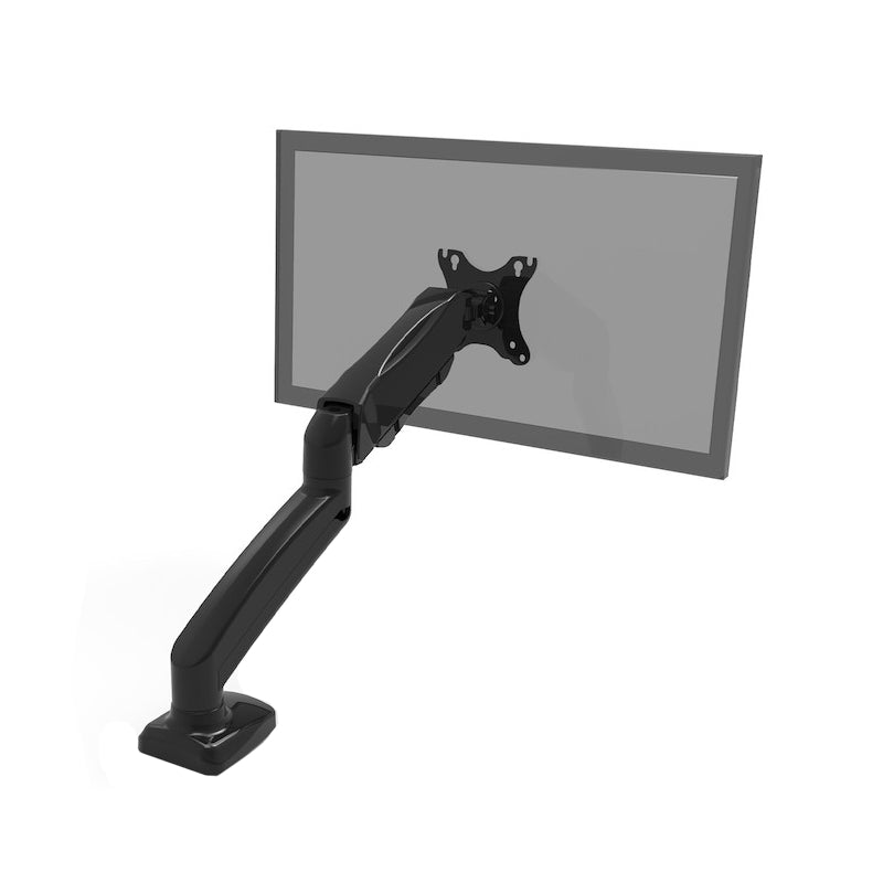 Port Monitor Arm Vesa Single Screen - Black - Black