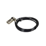 Port Nano Slot Combination Security Cable - Silver - Silver