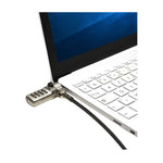 Port Nano Slot Combination Security Cable - Silver - Silver