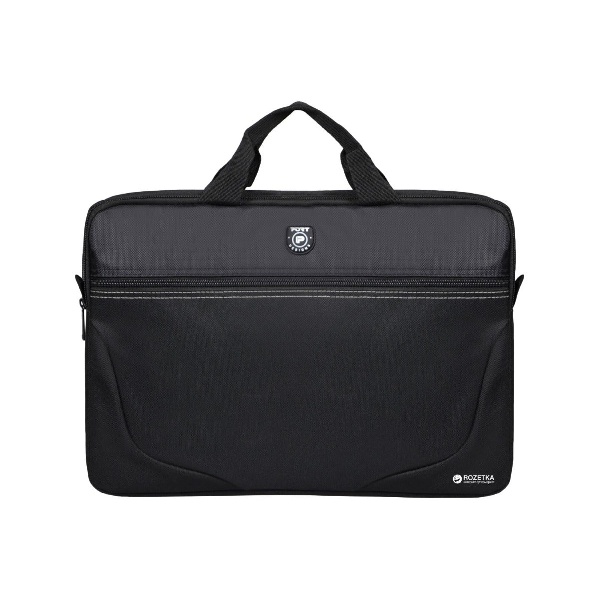 Port Top Loader Notebook 15.6’’ Bag - Liberty Black - Black
