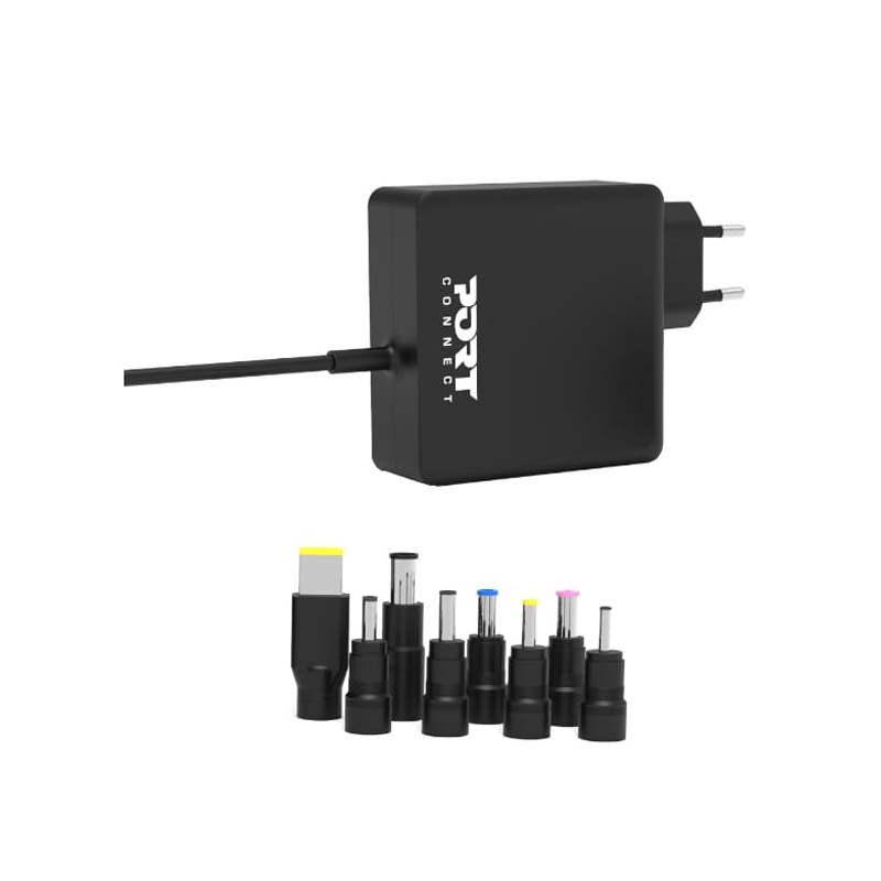 Port Universal 65W Power Supply - Black - Black