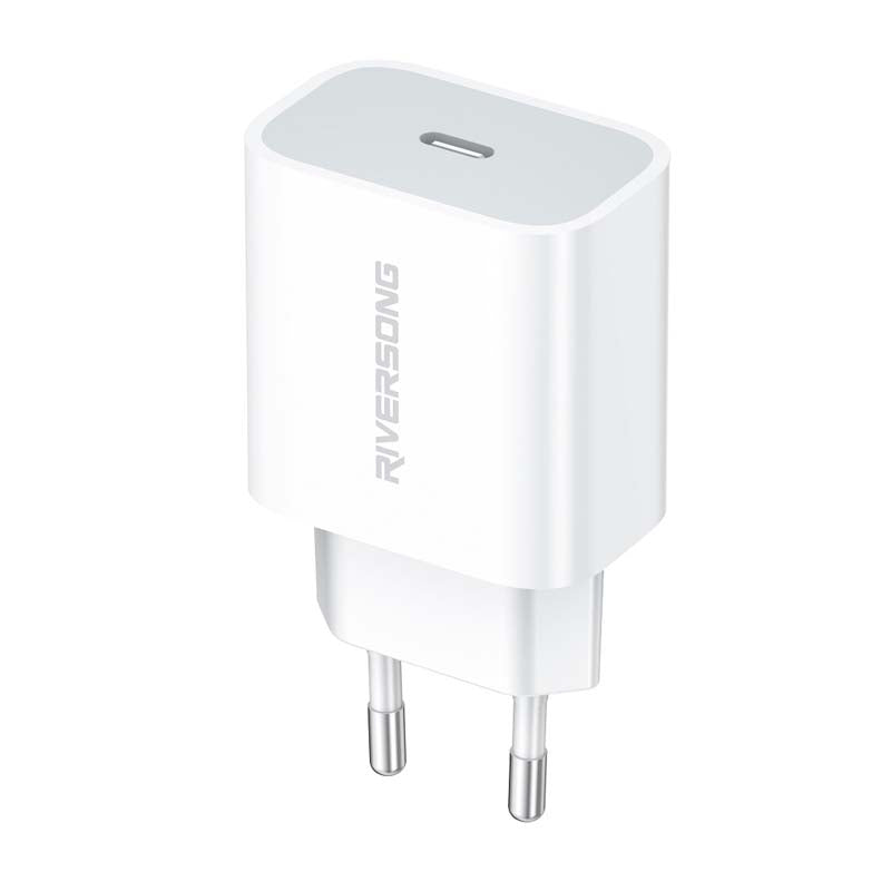 Riversong Powerkub 20 20W Type C Wall Charger - White