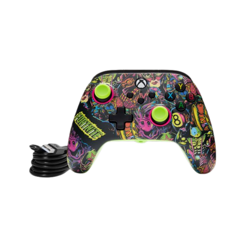 PowerA Advantage Wired Controller for XBOX Series X|S - Fortnite Glow - Fortnite Glow