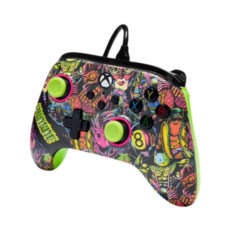 PowerA Advantage Wired Controller for XBOX Series X|S - Fortnite Glow - Fortnite Glow