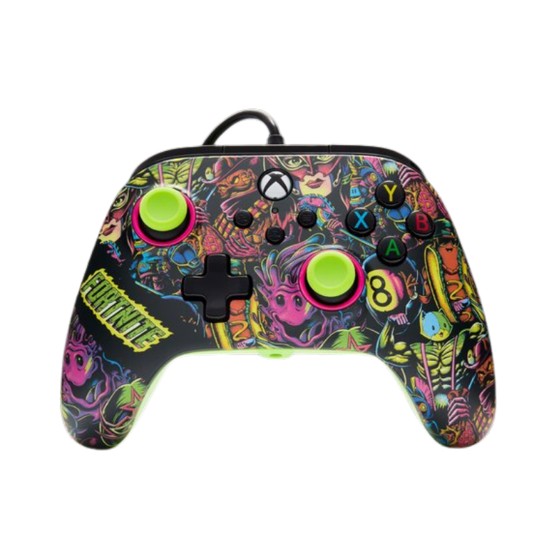 PowerA Advantage Wired Controller for XBOX Series X|S - Fortnite Glow - Fortnite Glow