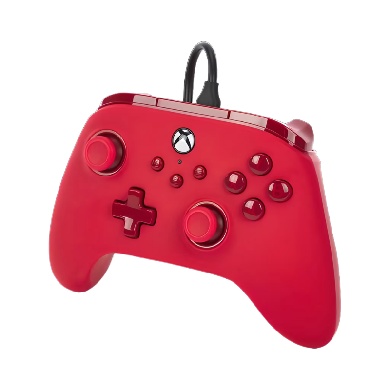 PowerA Advantage Wired Xbox Controller - Red - Red
