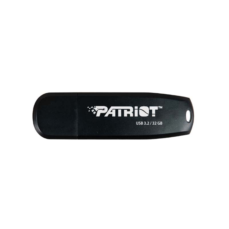 Patriot Xporter Core 32GB USB3.2 Flash Drive - Black - Black