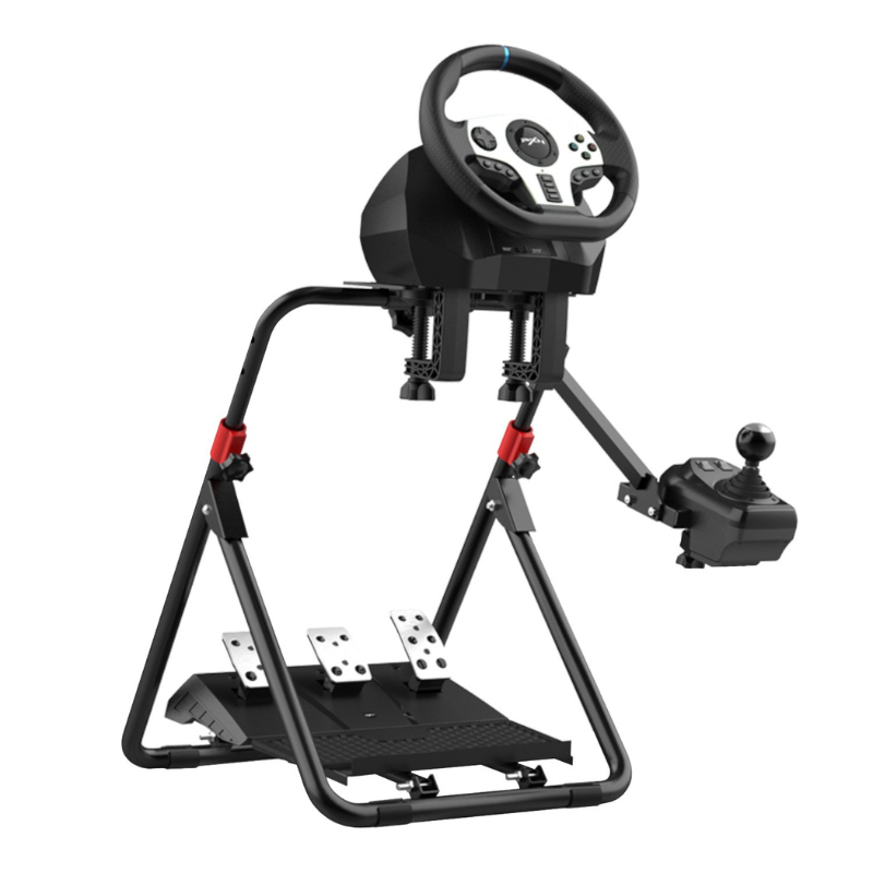PXN A9 Gaming Steering Wheel Foldable Stand - Black
