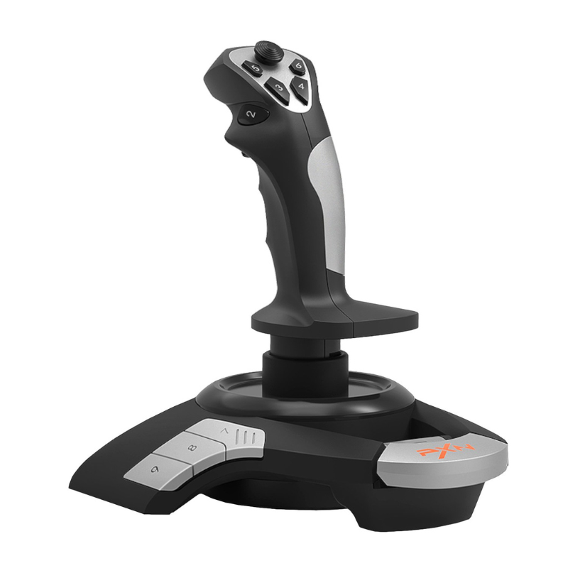 PXN F16 Flight Joystick for PC - Black