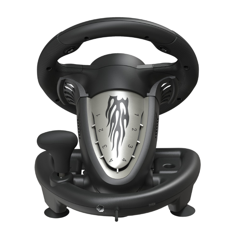 PXN V3 PRO Gaming Steering Wheel - Black