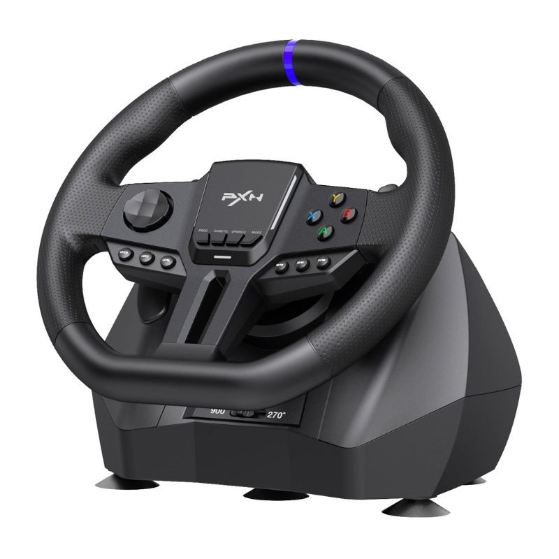 PXN V900 Gen2 Gaming Steering Wheel - Black
