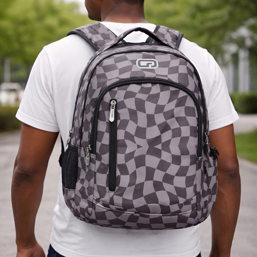 Quest Checker Senior Scholar Backpack Grey - Grey