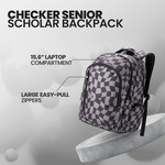Quest Checker Senior Scholar Backpack Grey - Grey
