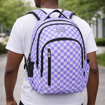 Quest Checker Senior Scholar Backpack Purple - Purple