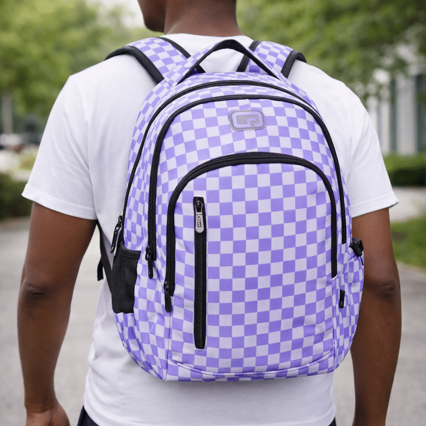 Quest Checker Senior Scholar Backpack Purple - Purple