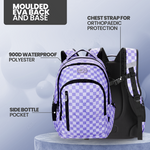 Quest Checker Senior Scholar Backpack Purple - Purple