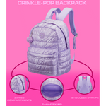 Quest Crinkle-Pop Backpack Lilac - Purple