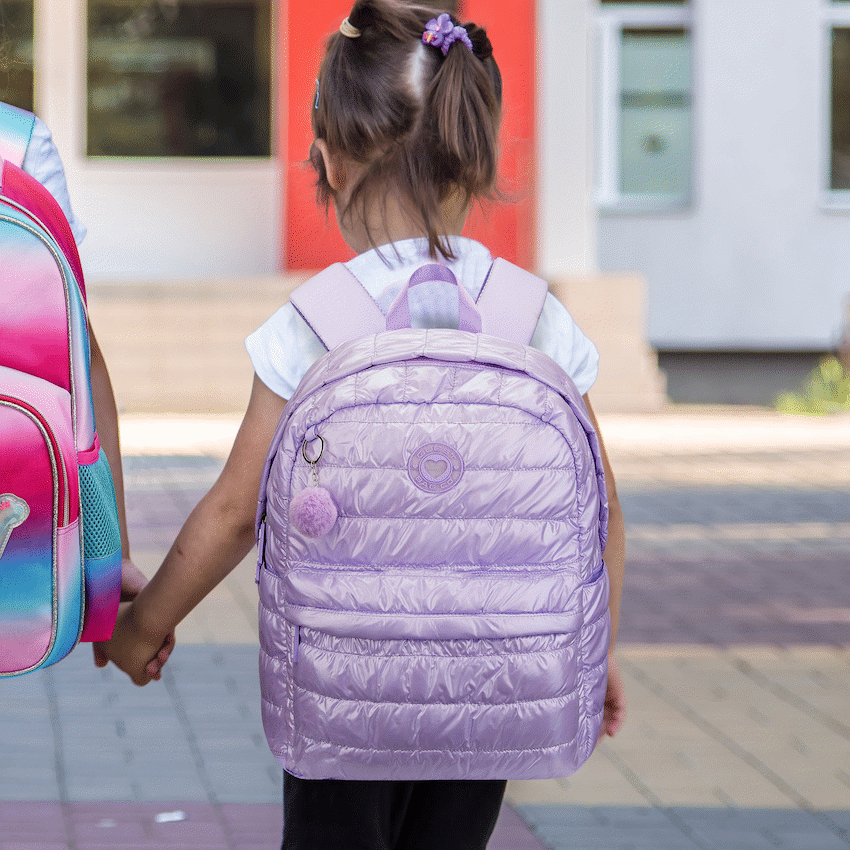 Quest Crinkle-Pop Backpack Lilac - Purple