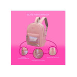 Quest Glitzy Backpack - Pink - Pink
