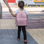 Quest Love-letter Backpack Pink - Pink