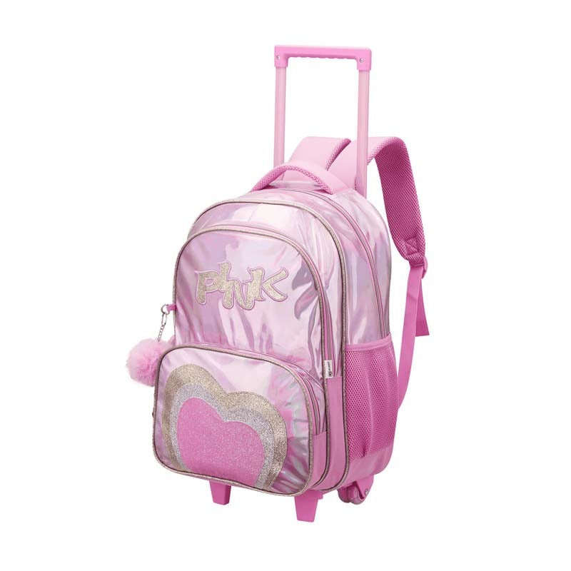 Quest Mirror-Glitz Trolley Backpack - Pink - Pink
