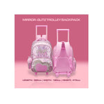 Quest Mirror-Glitz Trolley Backpack - Pink - Pink
